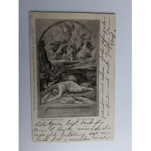 CARTE POSTALE PEINTURE ECHTER, NIBELUNGENRING AVANT-GUERRE, TIMBRE TIMBRE