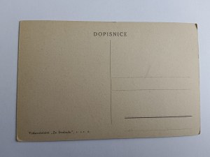 POSTKARTE PRAG TSCHECHISCHE REPUBLIK HRADČANY, VORKRIEGSZEIT