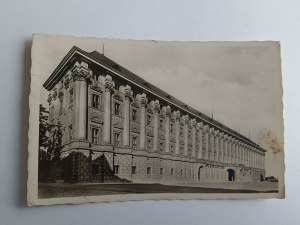 POSTCARD PRAGA CZECH REPUBLIC PALACE 1943
