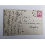 POSTKARTE BUDAPEST UNGARN APPONYI PLATZ, VORKRIEGSBRIEFMARKE