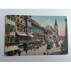 POSTKARTE GRAZ ÖSTERREICH STRASSENBAHN, VORKRIEGSZEIT 1916