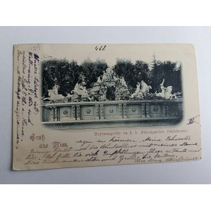 POSTKARTE WIEN, LANGE ADRESSE, VORKRIEGSZEIT 1898