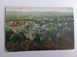 POHLEDNICE KUDOWA ZDRÓJ, BAD KUDOWA, PANORAMA, PŘEDVÁLEČNÁ