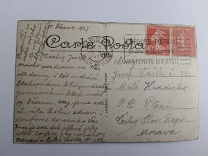 POSTKARTE PARIS PARIS TRIUMPHBOGEN VORKRIEGSZEIT, BRIEFMARKE