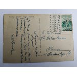 POSTKARTE KRYNICA DIABELSKI KAMEN NA JAWORZYNIE, BRIEFMARKE