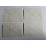 SET OF 4 ENVELOPES PROTECTED REPTILES AND AMPHIBIANS, LIZARD, SNAKE, FROG, TURTLE, POSTAGE STAMP