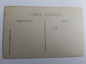 CARTE POSTALE REPRÉSENTANT UNE FEMME NUE, UN HOMME AVEC UNE PIPE, UNE PIPE, AVANT-GUERRE