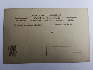 POSTKARTE GEMÄLDE PROZESSION BISCHOF PAPST, VORKRIEGSZEIT