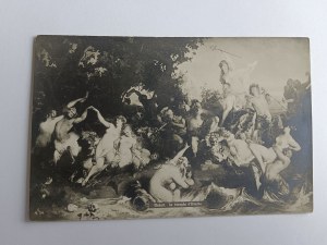 CARTE POSTALE REPRÉSENTANT DES FEMMES NUES, AVANT-GUERRE