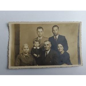 PHOTO WARSAW FAMILY SZNAJDER, PRE-WAR 1936
