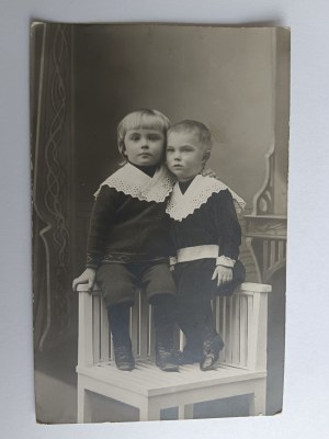 PHOTO PIOTRKÓW TRYBUNALSKI, ENFANTS, AVANT-GUERRE 1912