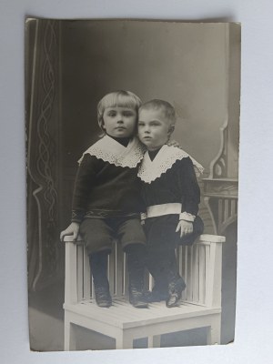 PHOTO PIOTRKÓW TRYBUNALSKI, CHILDREN, PRE-WAR 1912