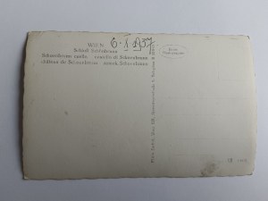 CARTE POSTALE VIENNE PALAIS DE SCHONBRUNN, AVANT-GUERRE 1937