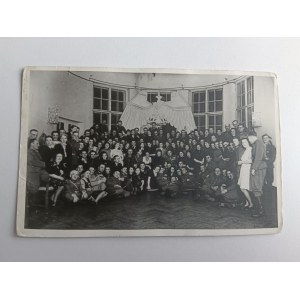 PHOTO GROUPE DE PERSONNES, NOUVEL AN 1944