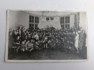 PHOTO GROUPE DE PERSONNES, NOUVEL AN 1944
