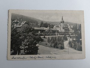 POSTKARTE ŚWIERADÓW ZDRÓJ KURHAUS 1948