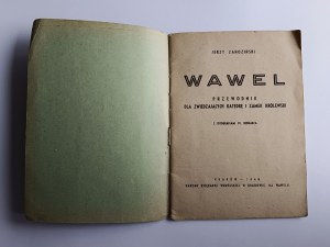 Zanozinski Jerzy, WAWEL Krakow Guide with photographs by FR. BEDNARZ 1948