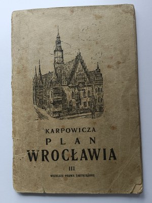 Karpowicz, Plan WROCŁAW Skorowidz Ulic 1948