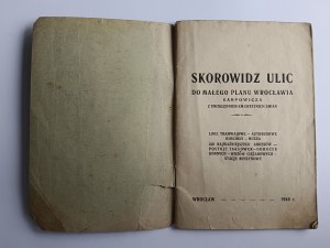 Karpowicz, Piano WROCŁAW Skorowidz Ulic 1948