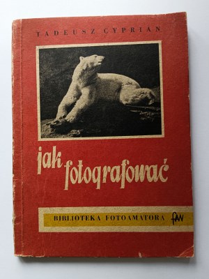 Cyprian Tadeusz, How to photograph Photographer's Library 1954