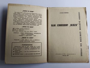 Komuda Leszek, Kayak une personne Jeune 1969 ZRÓB TO SAM