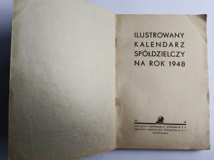 SPOŁEM, Ilustrowany Kalendarz Spółdzielczy Varsavia 1948