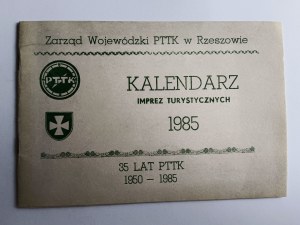 PTTK, Calendar of Tourist Events Rzeszów 1985