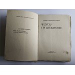 Petrażycka-Tomicka Jadwiga, In Life and in Literature Lvov 1916
