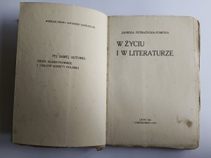 Petrażycka-Tomicka Jadwiga, Im Leben und in der Literatur Lvov 1916