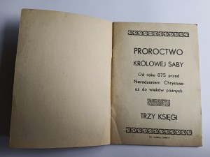 Proroctvo kráľovnej zo Sáby Čenstochová 1989