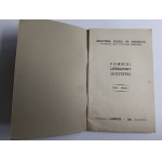 Biblioteca polacca in esilio, Monumenti alla letteratura della patria Quaderno I LONDRA 1941