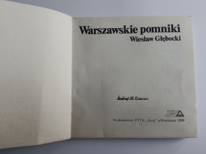 Głębocki Wiesław, Monuments de Varsovie, Varsovie 1990