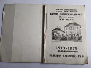 60 rokov Gymnázia a Strednej odbornej školy svätého Staszica v Pleszewe, Pleszew 1979