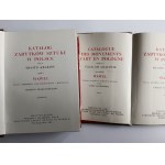 Szablowski Jerzy, WAWEL 2 volumes Katalog Zabytków sztuki, Kraków 1965