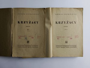 Sienkiewicz Henryk, Krzyżacy 2 Bände, 1945