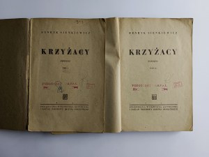 Sienkiewicz Henryk, Krzyżacy 2 tomy, 1945