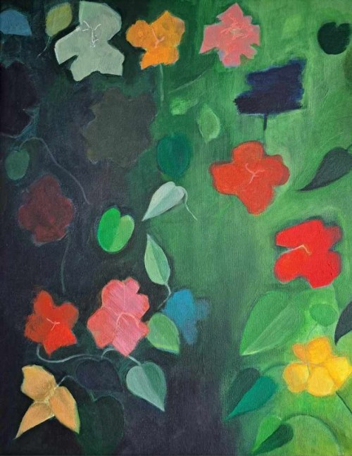 Agnieszka Krzak, Floral painting II