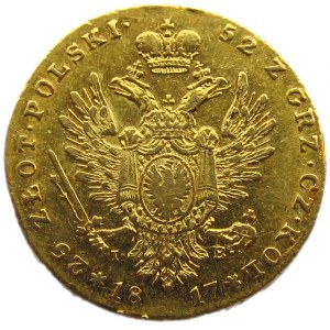 Aleksander I, 25 złotych 1817 I.B., Warszawa