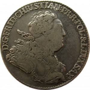 Fryderyk Christian, 2/3 talara 1763, Drezno