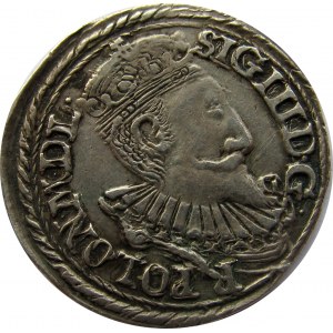 Zygmunt III Waza, trojak 1597, Olkusz