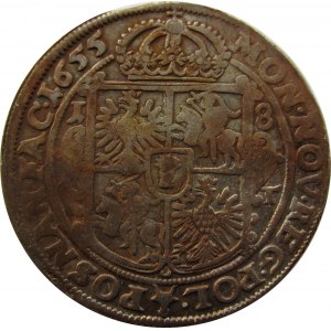Jan II Kazimierz, ort 1655 A-T, Poznań