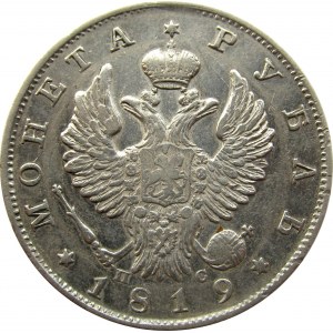 Aleksander I, 1 rubel 1819 PC