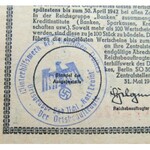 Deutschland - Winterhilfswerk des deutchen Volkes -1 mark 1941/42