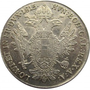 Austria, Franciszek I - talar 1815 A, Wiedeń