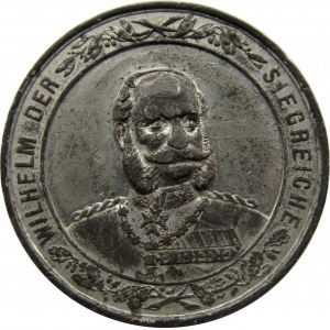 Niemcy, Medal upamiętniający zwycięstwo Niemiec nad Francją 1870, syg. Deschler