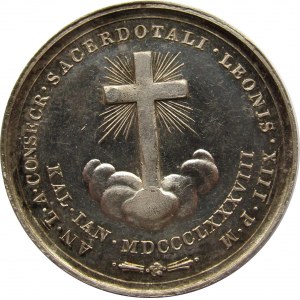 Watykan, medal papieża Leona XIII 1888 rok