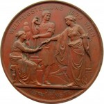 Austria, medal Ogólnoświatowa Wystawa w Wiedniu 1873, Franciszek Józef I -