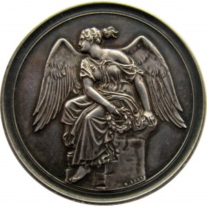 Niemcy, srebrny medal za hodowlę bydła, wystawa Berlin, sygnowany G. Loos