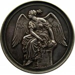 Niemcy, srebrny medal za hodowlę bydła, wystawa Berlin, sygnowany G. Loos