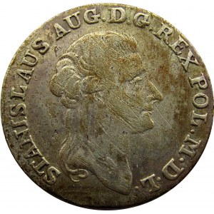 Stanisław A. Poniatowski, 4 grosze srebrne (złotówka) 1789 E.B.